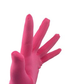 Aniler Men's and Women's 22" Length Long Stretchy Gloves - Spandex Party Costume Gloves (Lime Green)