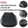 NLQR Front Driver Bottom Replacement Perforated Seat Cover Black RB