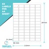 Triplast 10 x Multipurpose A4 Label Sheets - 65 Labels