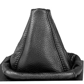 L & P Car Design L&P A0014 Gear Stick Gaiter 100% Genuine Leather Black Replacement Part for Mondeo Mk4 Year 2007-2014