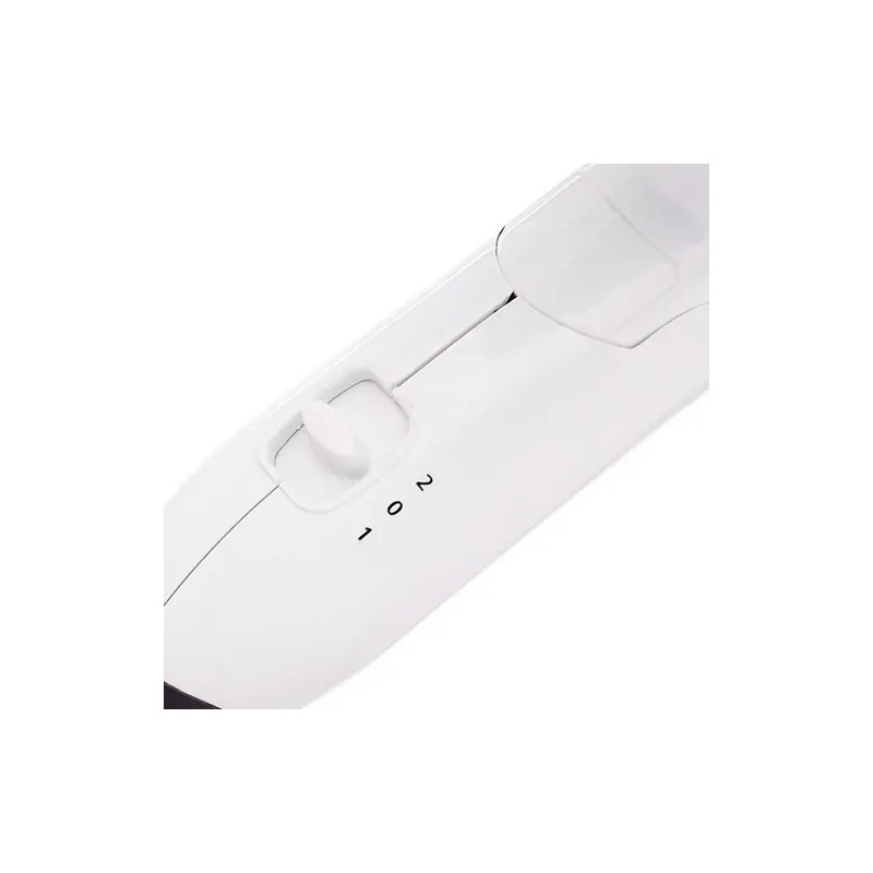 Secadora Cabello Plegable P/viaje Iones Timco Tra-2000 Color Blanco