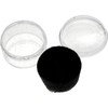 FindingKing Black Gem Jar Jewelry Tray Insert Gemstone Display Clock