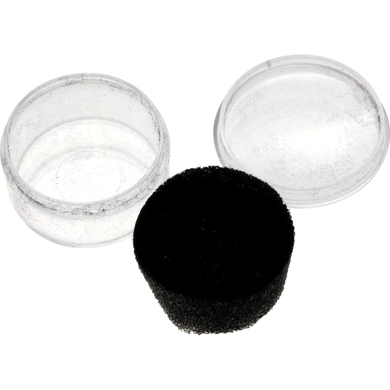 FindingKing Black Gem Jar Jewelry Tray Insert Gemstone Display Clock