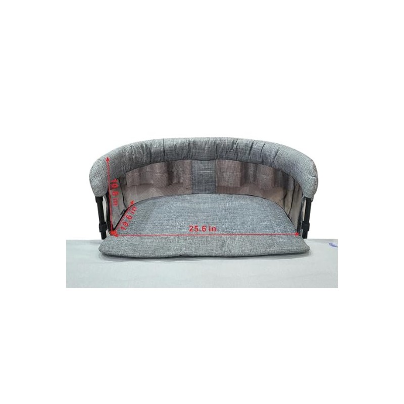 Englacha Close2me Bedside Pet Bed for Cats and Dogs, Elevated