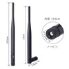 BINGFU 2.4GHz 5GHZ 6dbi WIFI Antenna Omnidirectional RP-SMA Plug for