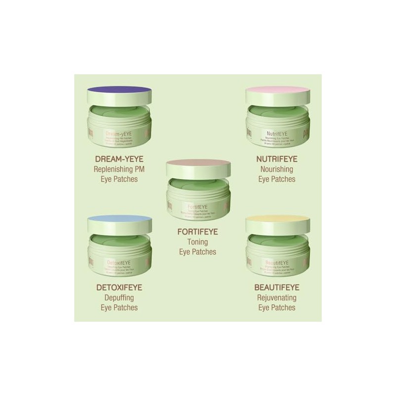 Pixi DetoxifEYE - Parches para ojos (60 unidades)