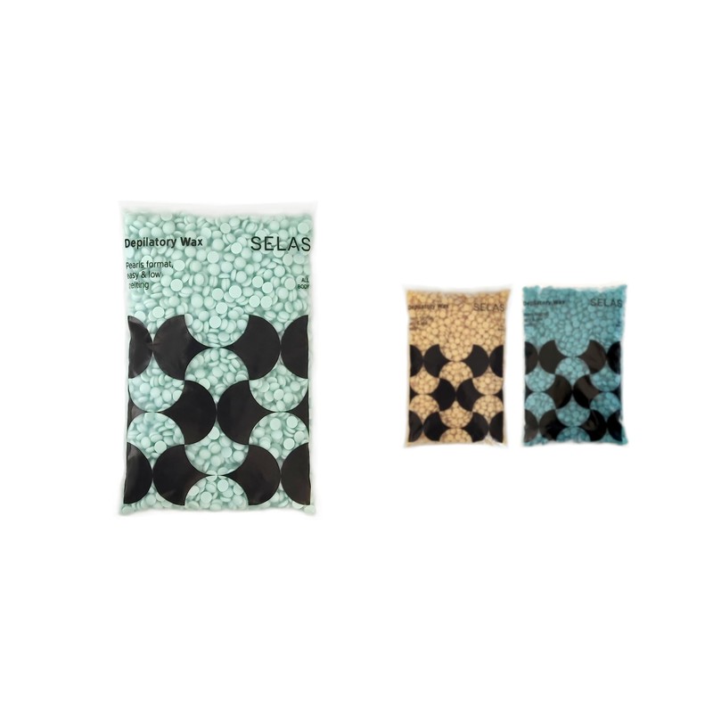 Selas Hair Removal Wax in Beads 400 g. Selection: Hair
