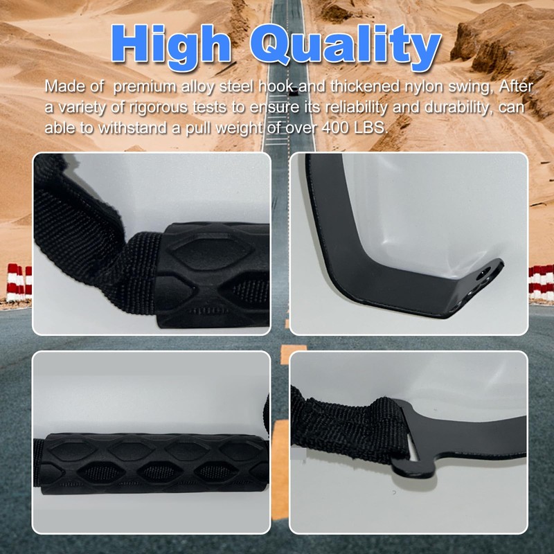 82215524 Grips Grab Handles Compatible with 2018-2023 Jeep Wrangler &