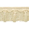 DÉCOPRO (TM) Chainette Bullion Fringe Trim, Color# E15 - Light Peach Pink [5 Yards]