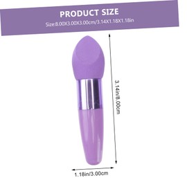 Healeved Sets Triangle Makeup Sponge Set for Boys and Girls Mini Makeup Tools Washable Delicate Natural Application for Foundation Concealer Blusher Pcs