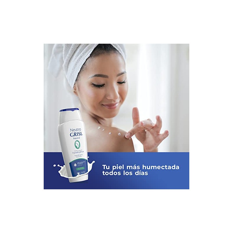 Crema corporal Grisi Neutro hipoalergénica 400 ml