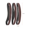 sourcing map 12pcs 1 x 30" Sanding Belts 4pcs Each