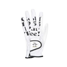 Munsing Wear MG5SGV01L Women's Golf Gloves, Right Handed, Penguin, Sporty, Practice, Round, WH00 (white), L