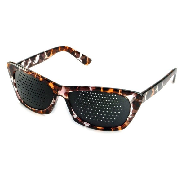 Fmb High Quality Grid Glasses Hole Glasses Pinhole Glasses Modern