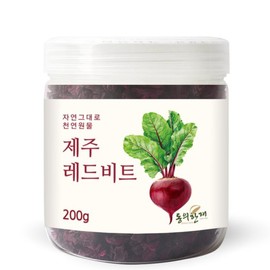 Donguihanjae 동의한재 제주도 레드비트차 말린 비트 200g Jeju Island Red Beet Tea Dried Beet 200g