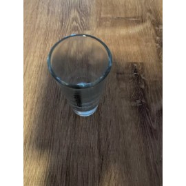 HERRADURA New Herradura Natural Tequila Shot Glass Shooter 5 oz Horseshoe logo TALL