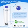 4 Pack DLSC002 Coffee Water Filter for DeLonghi - Coconut