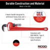 RIDGID 31030 Heavy-Duty Straight Pipe Wrench, 24" Sturdy Plumbing Wrench