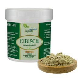 VITAIDEAL Vegan® Marshfish Root Powder 300 g Including Measuring Spoon, Pure Natural Without Additives