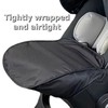 Pushchair Footmuff Compatible with Doona, Windproof, Waterproof, Warm Winter Footmuff,