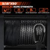 Synthetic Winch Rope Kit, 3/16" x50 ft 8500LBS Winch Cable