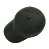 BOTVELA Wool Baseball Cap for Men Adjustable Unstructured Tweed Hat