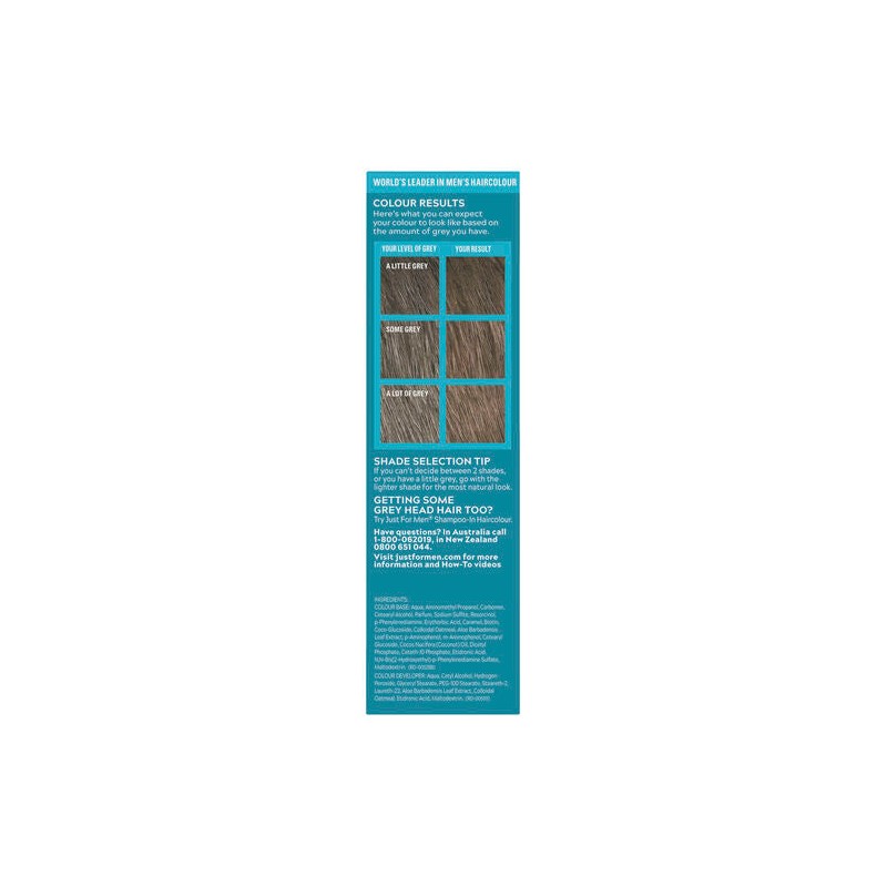 Just For Men Moustache & Beard Brush-In Colour Gel M-25