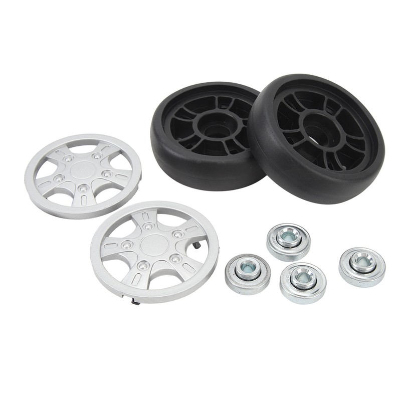 4 Set Luggage Wheels Rotating Flexible Luggage Suitcase Replacement Wheels