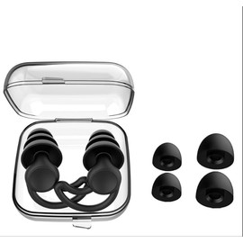 Wiederverwendbare 3D Schlaf Ohrstöpsel Aus Weichem Silikon, Hochwirksamer Gehörschutz Bis 32dB Für Erholsamen Schlaf, Ideal Bei Schnarchgeräuschen Und Umgebungslärm, In Praktischer Aufbewahrungsbox