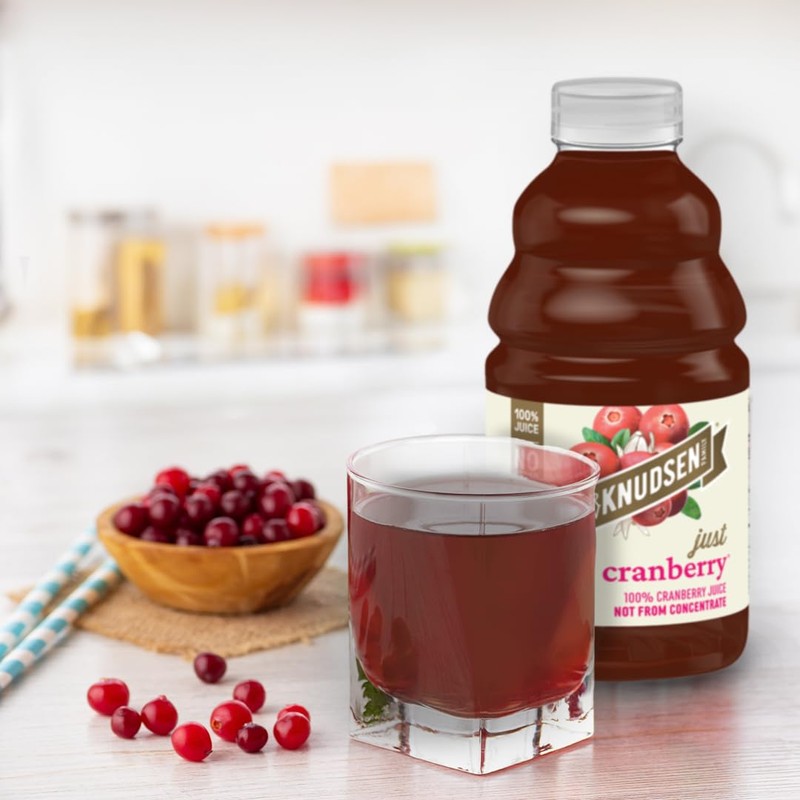 R.W. Knudsen Cranberry Juice Not from Concentrate, 32 fl oz