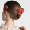 2 Pcs Strawberry Hair Claw Clips Acetate Hair Claw Fruit