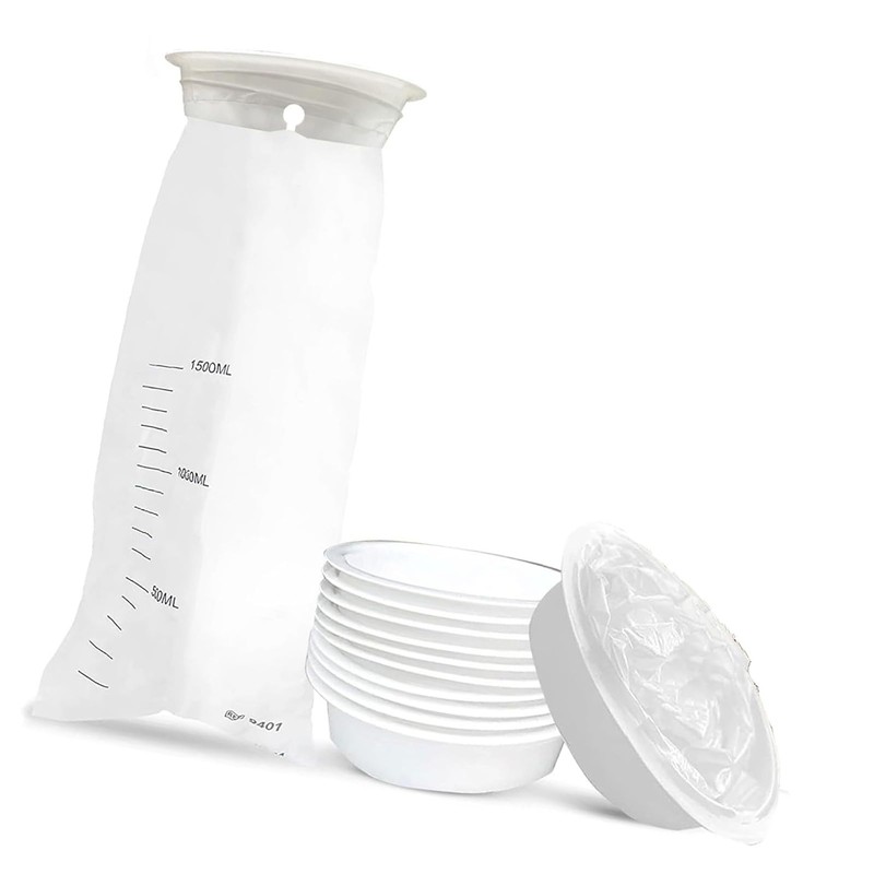 Vomit Bags Disposable, Emesis Bags Disposable Puke Bag Lightweight with