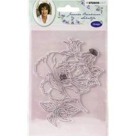 Studio Light Janneke Brinkman Salentijn Flower Stamp - NEW