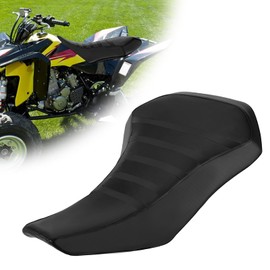 BIUGERCN Motorcycle Seat Cover Universal ATV Seat Cushion Cover Quad Seat Cushion Cover Universal for LTZ400 LTZ 400 Quadsport Z400 Black