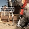 XtremepowerUS 2-Pieces 1-1/8" Hex Point and Flat Concrete Chisels for