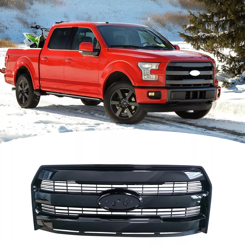 Stunning For 2015-2017 Ford F150 F-150 Front Upper Grille Grill