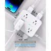 Surge Protector Power Strip - HANYCONY 8 Outlets 4 USB