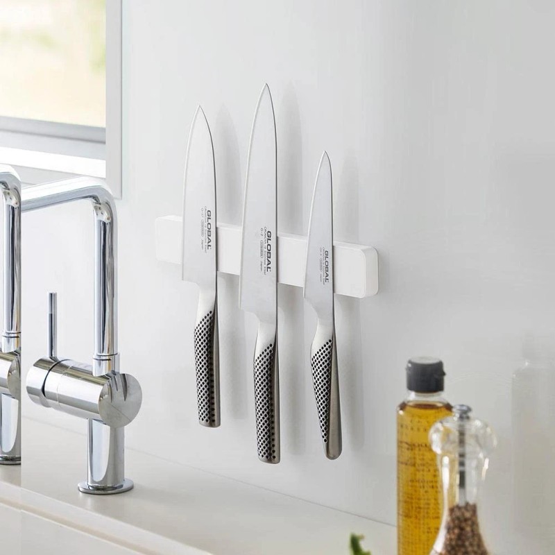 Yamazaki Magnet & Wall Knife Holder W25 white 5199