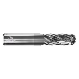 CGC Tools GM14B4 Gorilla High Performance Carbide End Mill, GMX-35 Coating, Ballnose, 4 Flute, 1/4" Diameter, 3/4" LOC, 2-1/2" OAL