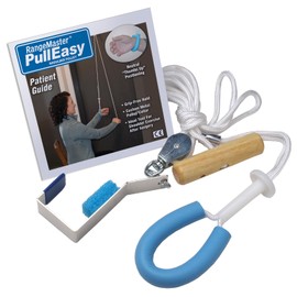 RangeMaster PullEasy Shoulder Pulley with Patient Guide │Physical Therapy Shoulder Pulley │ Aids with Shoulder Surgery Recovery │ Grip-Free Hold │ Metal Bracket (FSA/HSA Approved)
