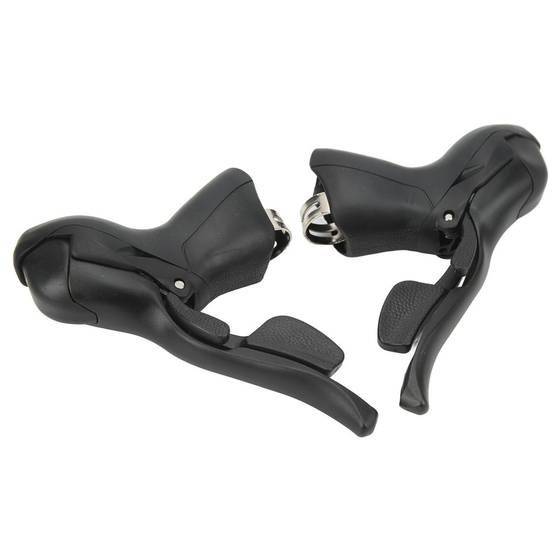 2Pcs 2x7 Speed Bike Shifter Brake Levers Aluminum Alloy PVC