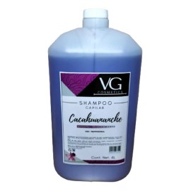 VG COSMETIS Shampoo Cacahuananche  4 Litros  Uso Profesional De Belleza
