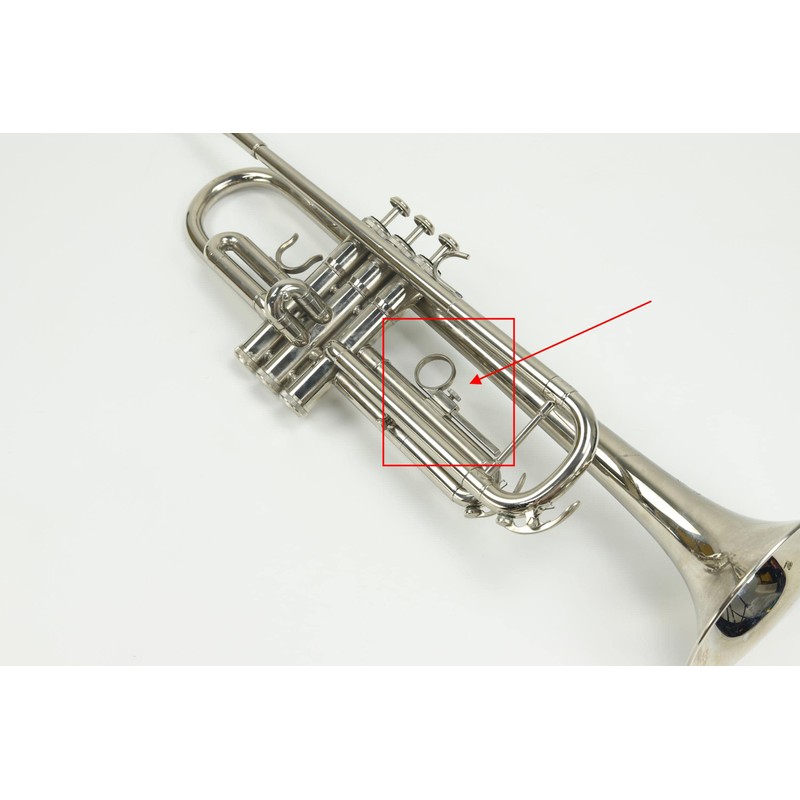 Set Trumpet Valve Sliding Finger with Bracket Screw for Trumpet