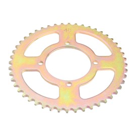 Hihaha 420 Pitch 48 Tooth Motorcycle Chain Sprocket Rear Sprocket/Rear Side for 50cc 70cc 90cc 110cc 125cc Dirt Pit Bike Mini Bike ATV 4 Wheelers Moped/Durable 76mm ID / 1 Pcs