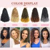 10 Inch Goddess Box Braids Crochet Hair for Black Women