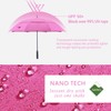 RUMBRELLA 55/62 Inch UV Golf Umbrella Large Oversize Double Canopy