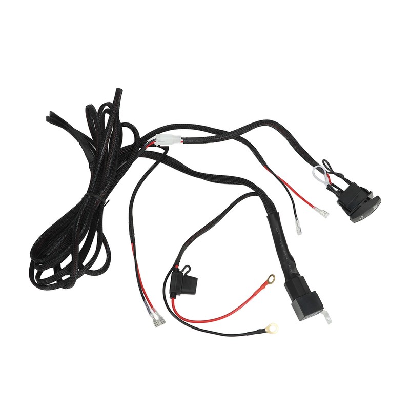 LED Light Bar Wiring Harness Kit 5 Pin On Off