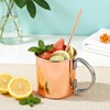 Moscow Mule Mugs Set of 4 15 oz Copper Mugs
