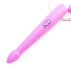 keepdrum Drumsticks Keyring Pink Lilac Drummer Gift