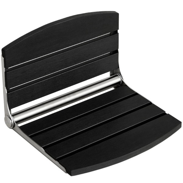 Jemkelly 17.5" Wall Mounted Shower Seat, Fold Down Shower Seat